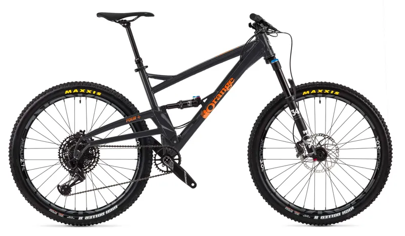 orange full sus mtb