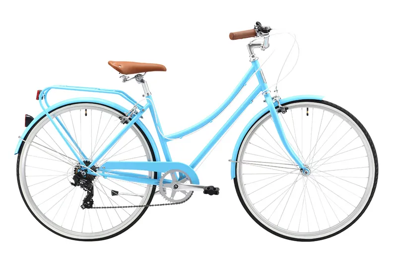 baby blue bicycle