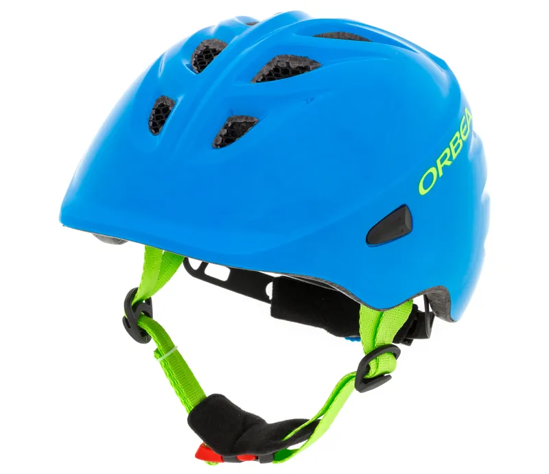 blue kids helmet