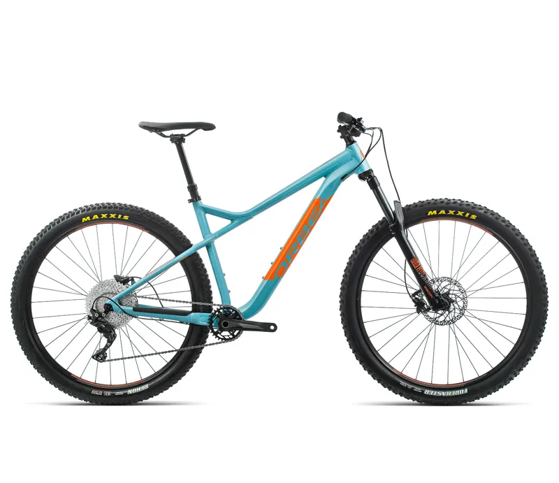 blue and orange mtb
