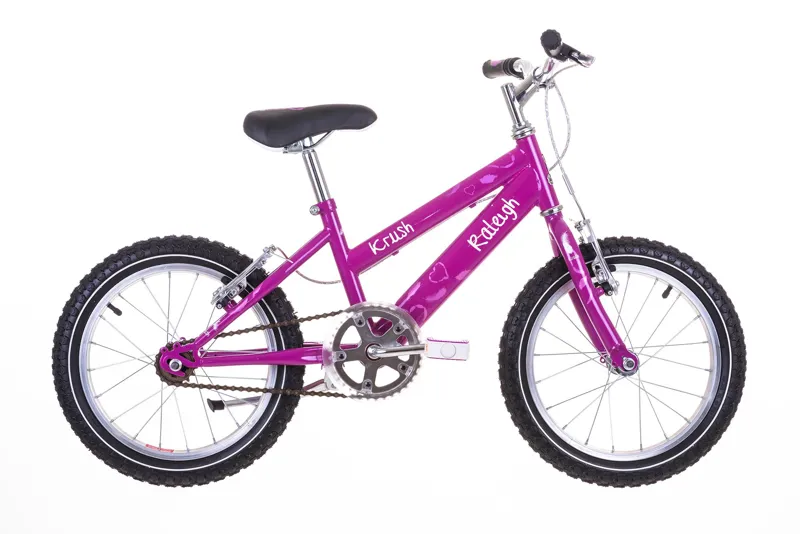 pink raleigh bike