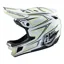 Troy Lee Designs D4 Composite MIPS Full Face Helmet - Pinned Light Grey