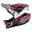 Troy Lee Designs D4 Polyacrylate Full Face Helmet - Block Charcoal/Red