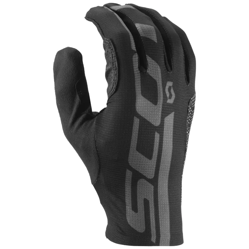 Scott RC Premium Protec Long Finger Gloves - Black/Dark Grey