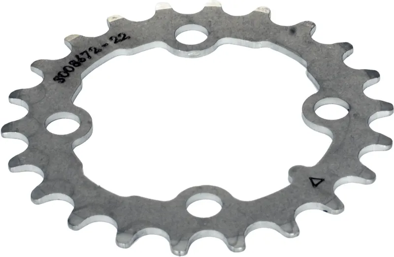 Stronglight 4-Arm/64mm 22T Chainring - Silver - 22T