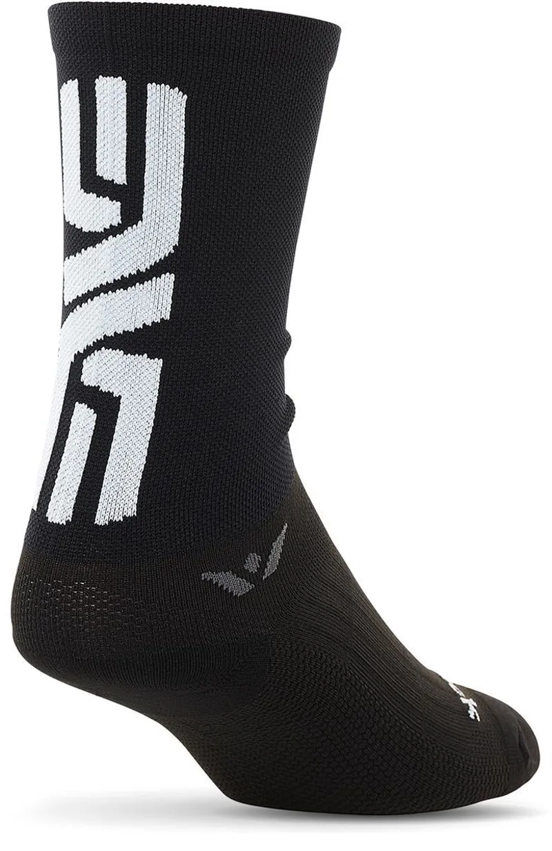 Enve Swiftwick Poly Blend Cycling Socks - Black-1