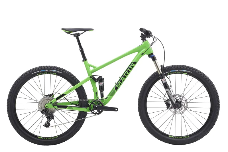 Marin Hawkhill 2 27.5 inch 2018 Full Suspension Mountain Bike - Green