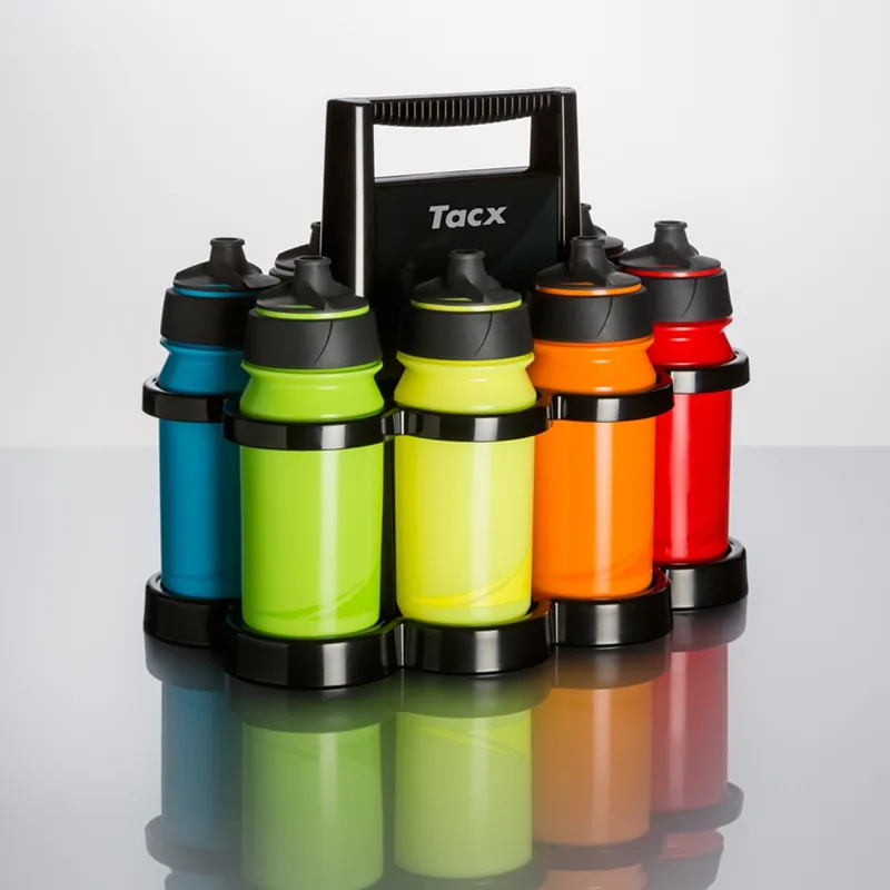 Tacx Shanti Water Bottle Twist Collection 8Pcs 500Cc With Free Cage