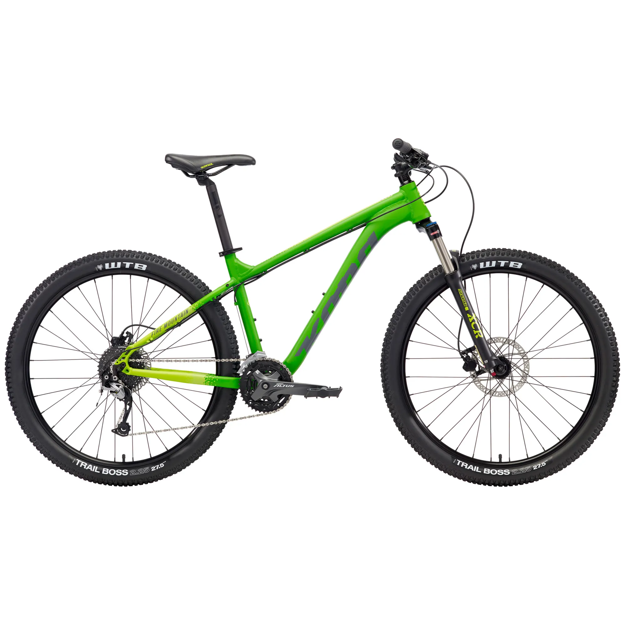 Kona Fire Mountain 26 inch 2018 Hardtail Mountain Bike Matt Green
