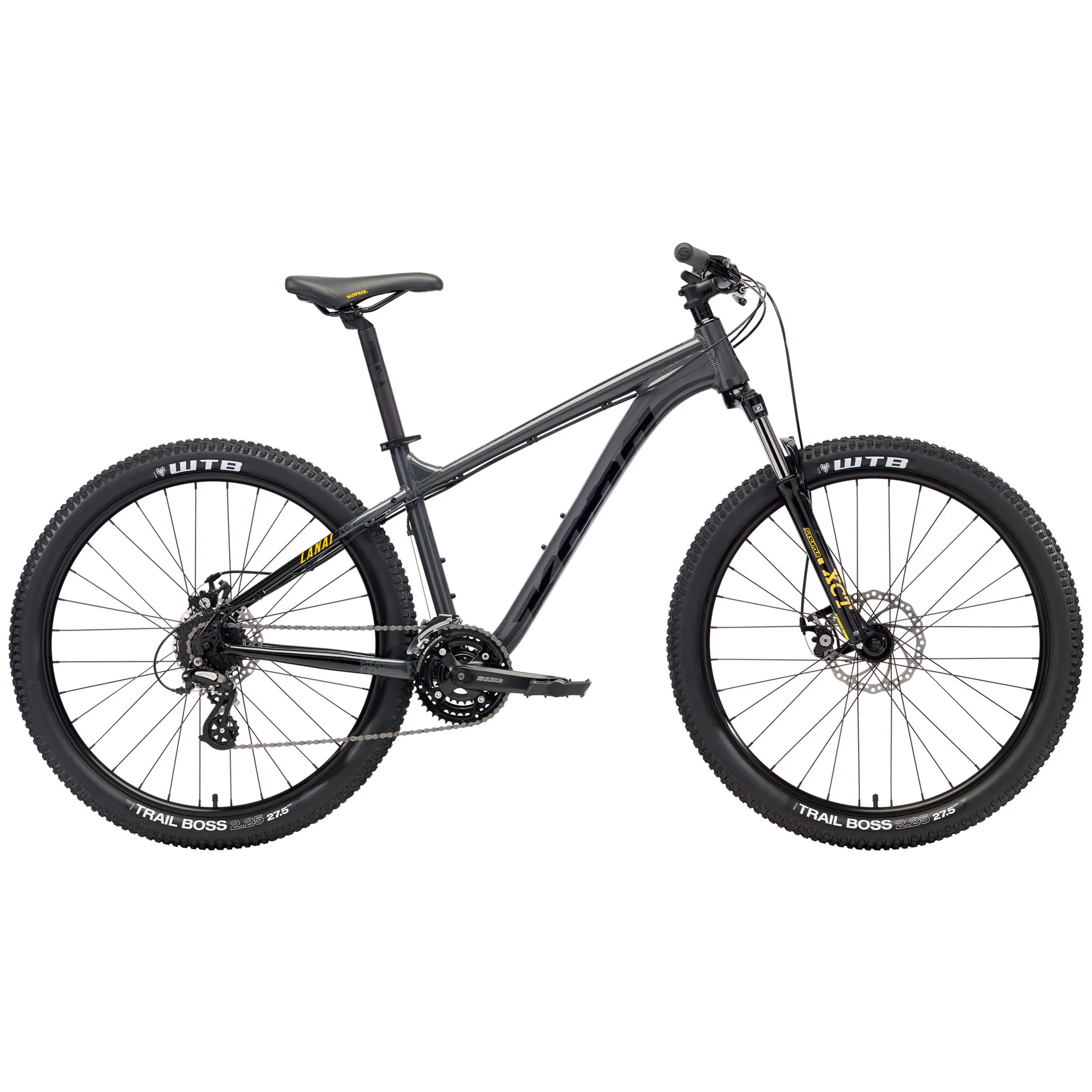 Kona Lanai 26 inch 2018 Hardtail Mountain Bike Charcoal/Black