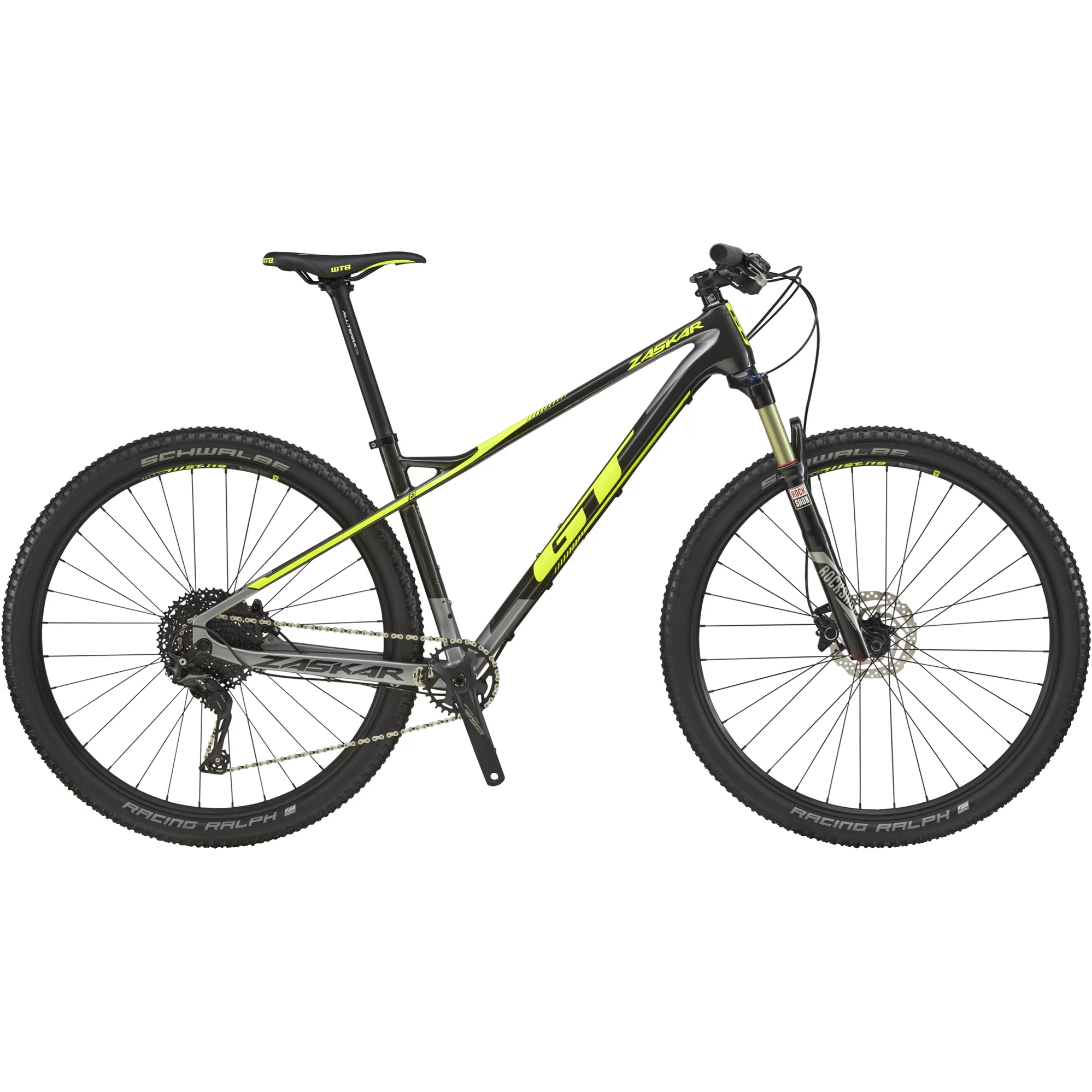 GT Zaskar Carbon Comp inch 2018 Hardtail Mountain Bike Gun