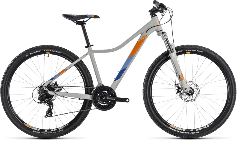 Cube Access WS 29er Womens 2018 Hardtail Mountain Bike - Grey/Orange