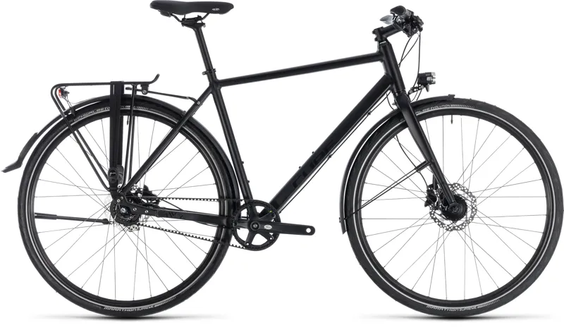 Cube Travel SL 2018 Touring Bike - Black/Black