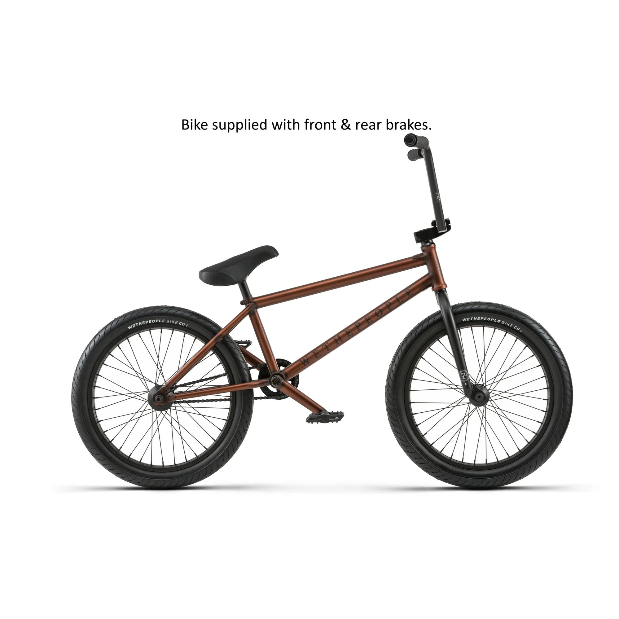 WeThePeople Zodiac LSD FC 2018 BMX Bike Brown - Main Image