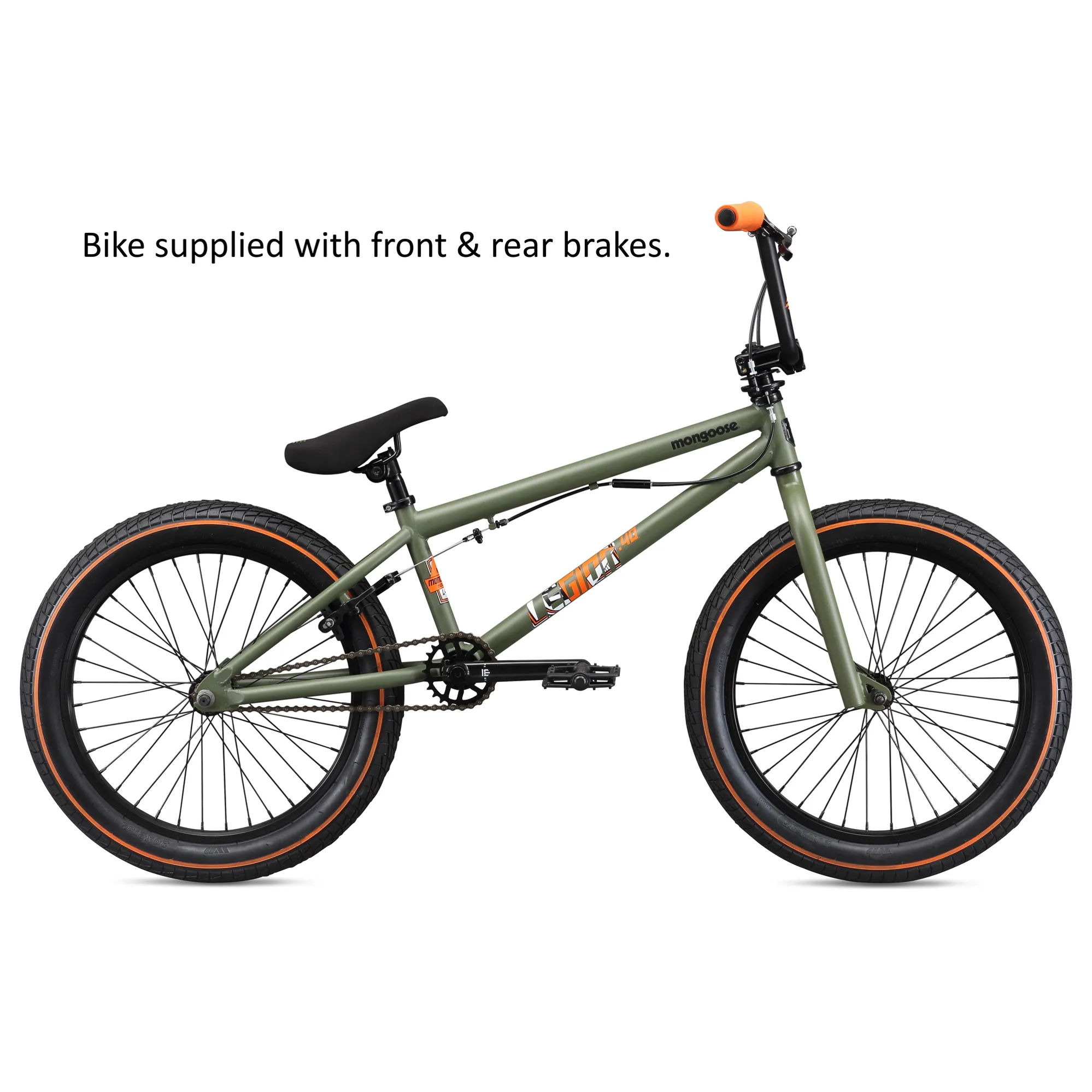 Mongoose Legion L40 2018 BMX Bike Army Green - Main Image
