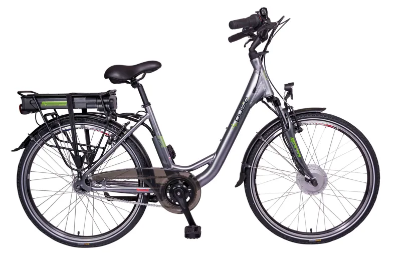 Pulse ZL-5 Womens 2018 Electric Urban Bike - Satin Nickel