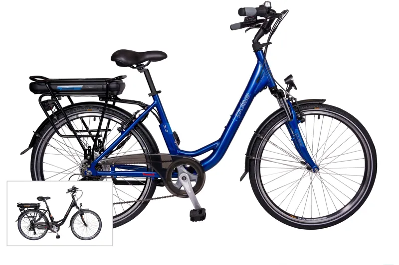 Pulse ZL-2 Womens 2018 Electric Urban Bike - Satin Blue