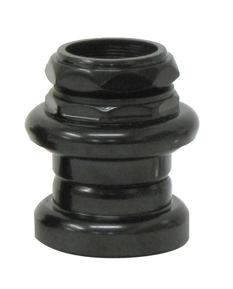 ETC Threaded Headset - Black - 1 1/8 Steel 26TPI 25.4x34x30mm