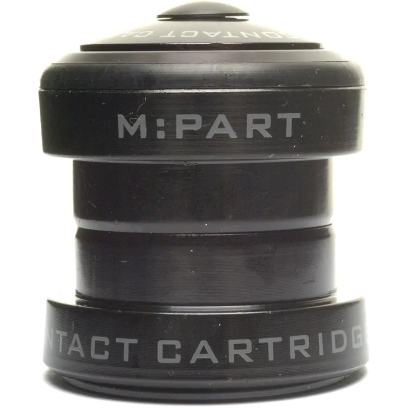 M Part In-line Lo-profile Threadless Headset - Black - 1-1 / 8 inch