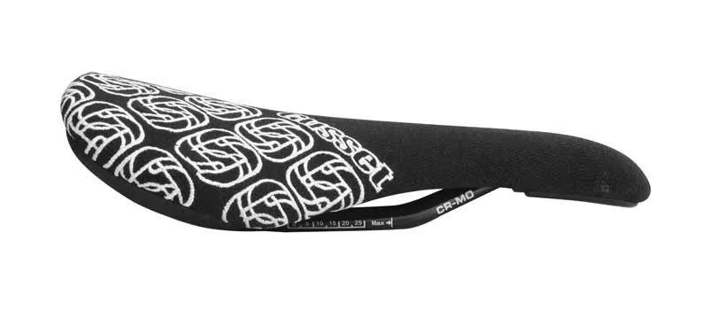 Gusset Slim Kev Titanium Rail Jump Saddle - Black