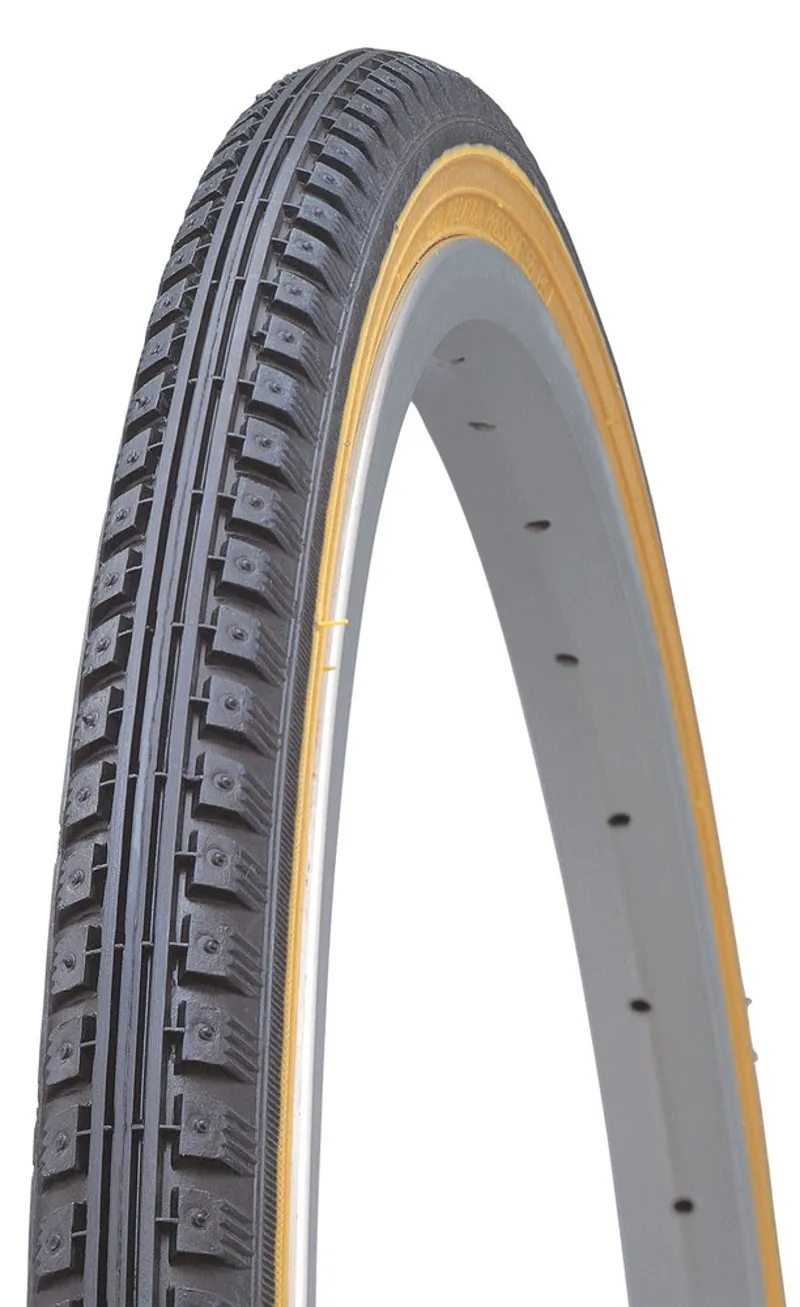Kenda Youth / BMX Tyre - Black Semi Slick - 20 x 1 3/8 K143.