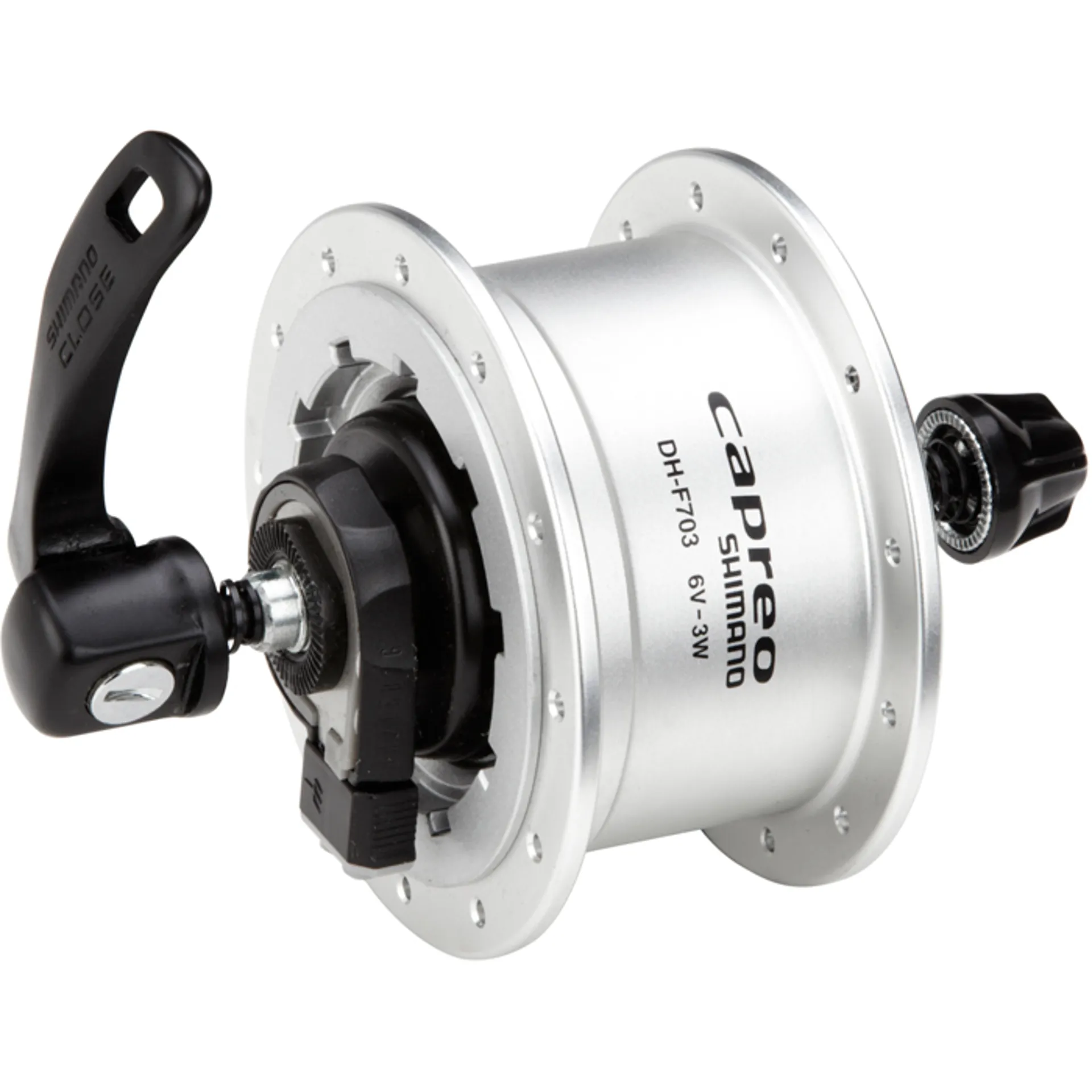 Shimano Capreo DH-F703 6v Dynamo QR Front Hub