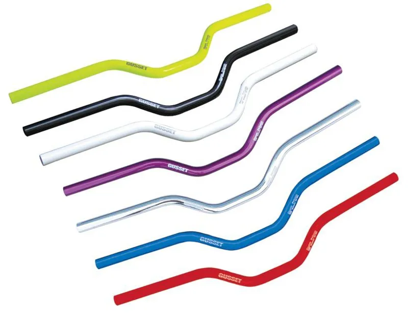 Gusset Open Prison 750 MTB Handlebar - Chrome 3 inch Rise/750mm