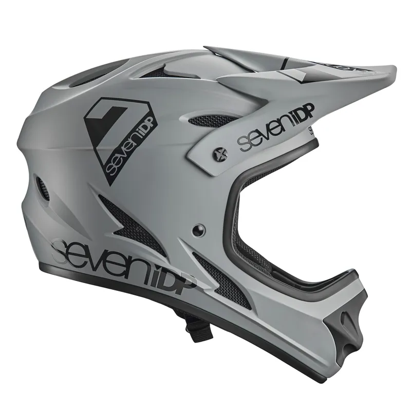 7idp M1 Full Face Mountain Bike Helmet - Grey-1