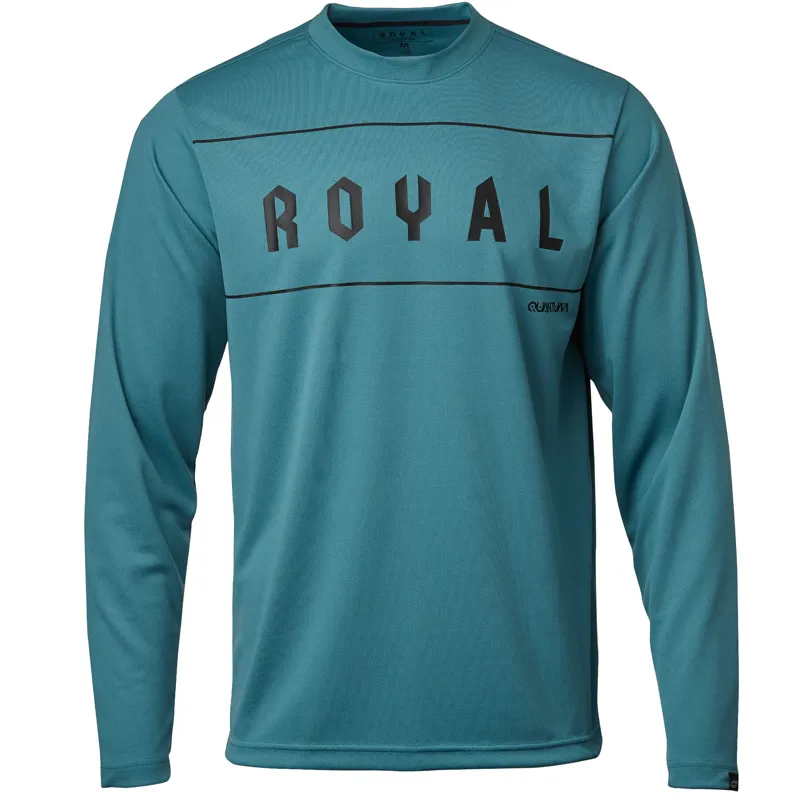 Royal Racing Quantum Long Sleeve Jersey - Steel Blue
