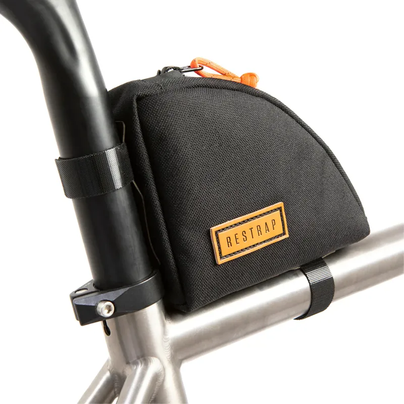 Restrap Rear Top Tube Bag - 0.8L - Black-4