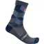 Castelli Unlimited 15 Socks - Dark Steel Blue