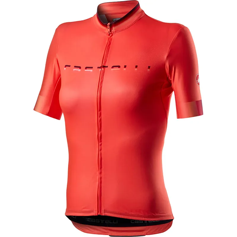 Castelli Gradient Women's Short Sleeve Jersey - Brilliant Pink