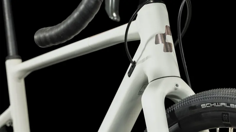 Cube Nuroad WS Women's 2024 Gravel Road Bike - Lightgrey/Rose-2