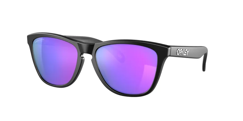Oakley Frogskins Sunglasses - Black/PRIZM Violet-8
