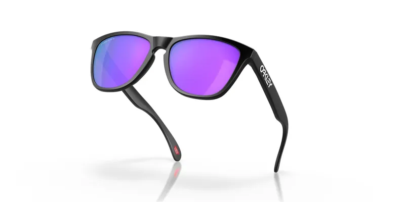 Oakley Frogskins Sunglasses - Black/PRIZM Violet-5