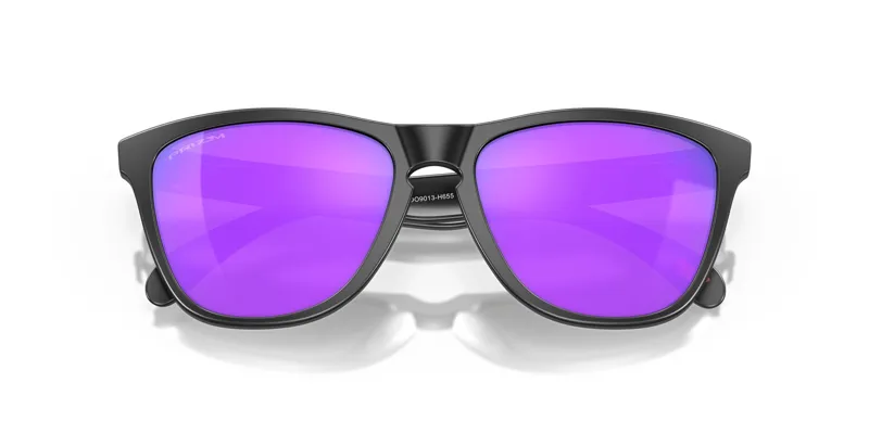 Oakley Frogskins Sunglasses - Black/PRIZM Violet-2