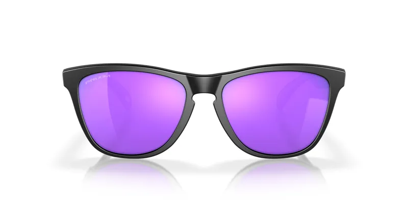 Oakley Frogskins Sunglasses - Black/PRIZM Violet-1