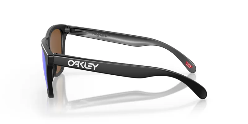 Oakley Frogskins Sunglasses - Black/PRIZM Violet-4