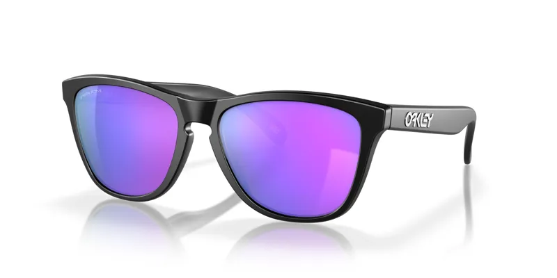 Oakley Frogskins Sunglasses - Black/PRIZM Violet