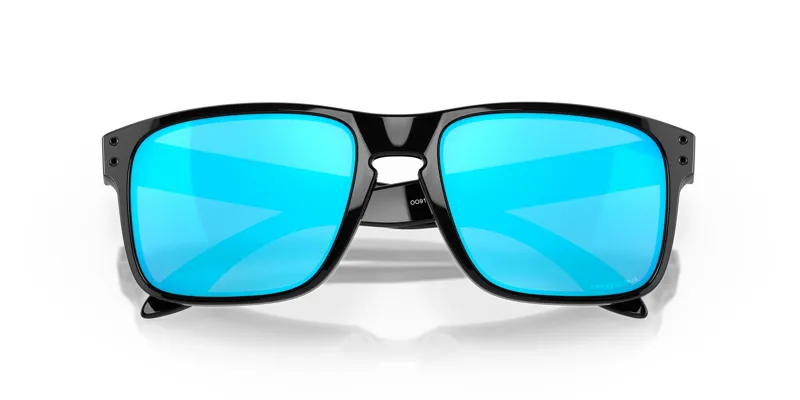 Oakley Holbrook Sunglasses - Polished Black/Prism Sapphire Lens-7