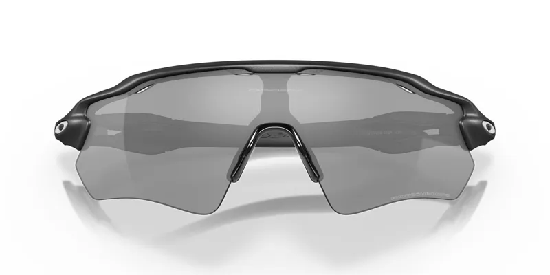 Oakley Radar Ev Path Cycling Sunglasses - Steel/Clear 50 Black Irid Photo Lens-6
