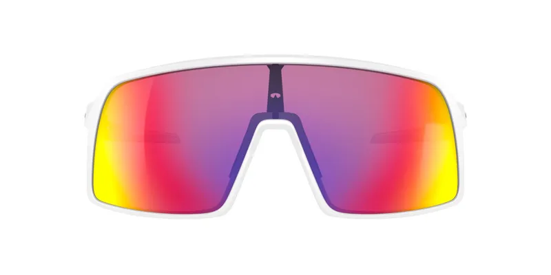 Oakley Sutro Cycling Sunglasses - White/Prizm Road Lens-9