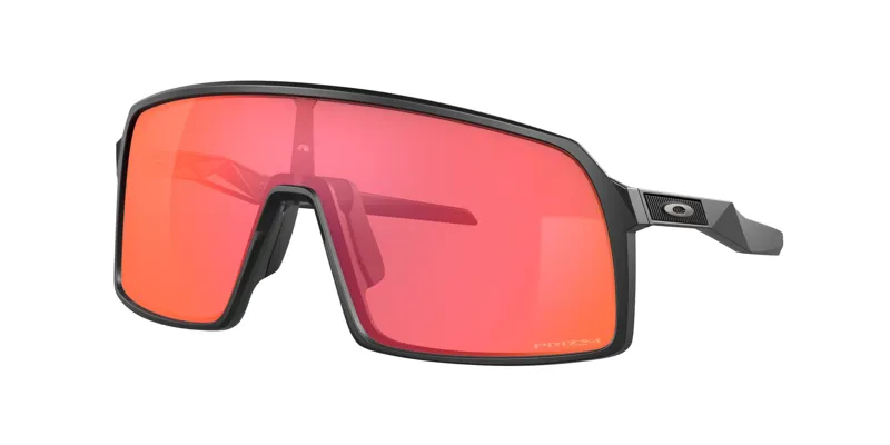 Oakley Sutro Cycling Sunglasses - Black/Prizm Trail Torch Lens-8