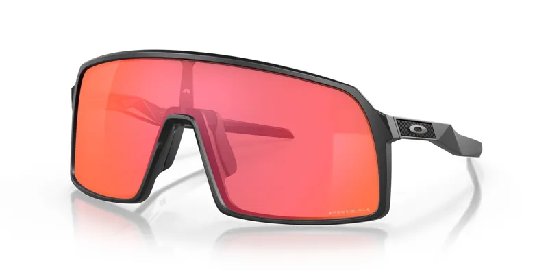 Oakley Sutro Cycling Sunglasses - Black/Prizm Trail Torch Lens