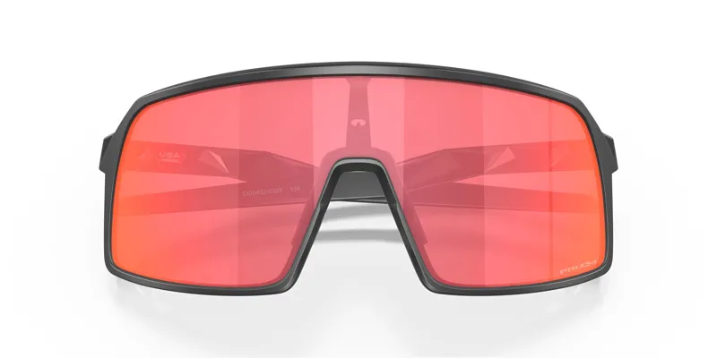 Oakley Sutro S Cycling Sunglasses - Black/Prizm Trail Torch Lens-6