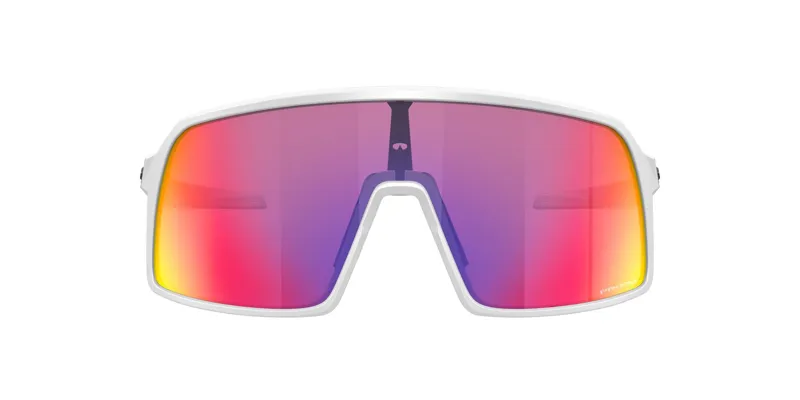 Oakley Sutro S Cycling Sunglasses - White/Prizm Road Lens-8