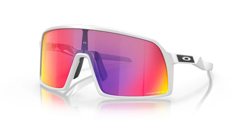 Oakley Sutro S Cycling Sunglasses - White/Prizm Road Lens
