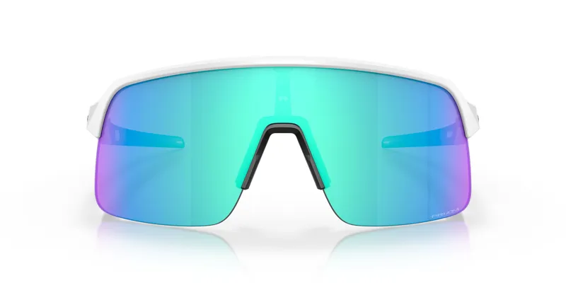 Oakley Sutro Lite Cycling Sunglasses - White/Prizm Sapphire Lens-1