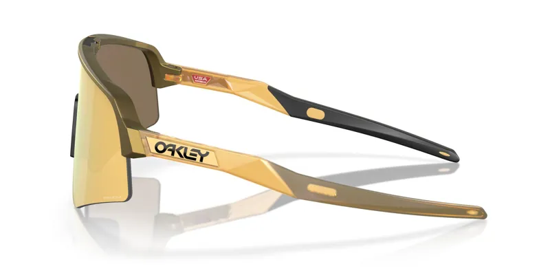 Oakley Sutro Lite Sweep Cycling Sunglasses - Brass Tax/Prizm 24K Lens-5