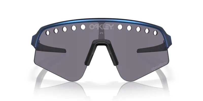 Oakley Sutro Lite Sweep Cycling Sunglasses - TLD Blue Colorshift/Prizm Grey Lens-1